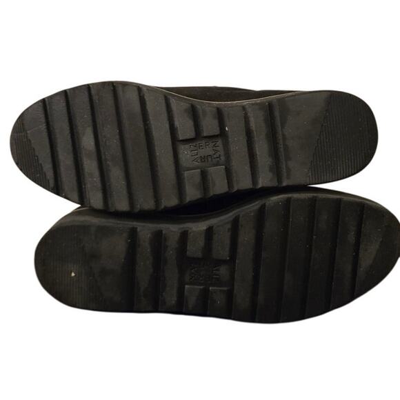 Naturalizer Effie Platform Loafers Black Slip-on Womens Size 9 Wide Synthetic - Picture 8 of 8